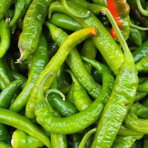 Pepers rood of groen